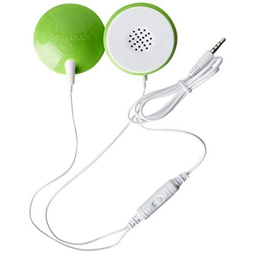 WavHello BellyBuds Baby Bump Headphones - Prenatal Belly Speakers for Women During Pregnancy, Safely Play Music, Sounds, and Voices to Your Baby in The Womb