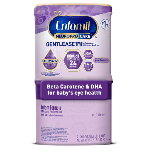 Enfamil NeuroProCare Gentlease Infant Formula, 20 oz., 2 pk. - Sam's Club