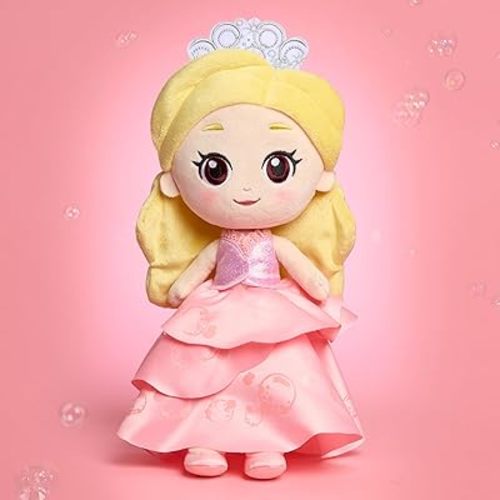 WICKED Universal Small 14-inch Plush Glinda Doll, Amazon Exclusive, Toy for Fans, Collectors, Teens, Girls, Kids, Ages 3 and Up
