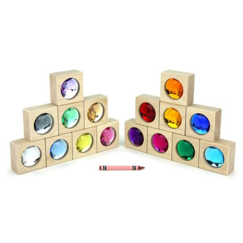 Everwood Friends Large Gem Block Collection w/ Tray