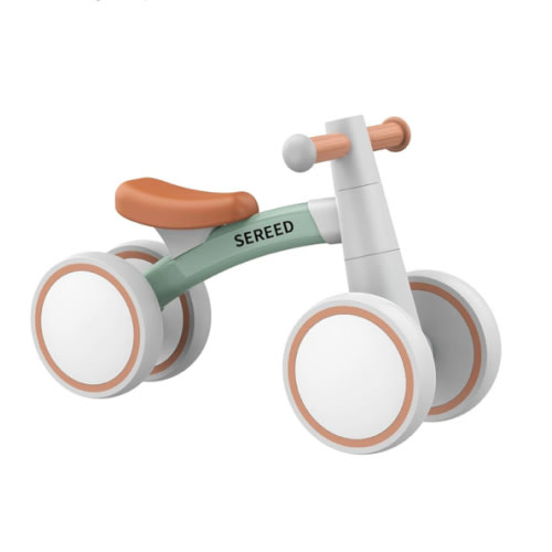 SEREED Baby Balance Bike for 1 Year Old Boys Girls 12-24 Month Toddler Balance Bike, 4 Wheels Toddler First Bike, First Birthday Gifts