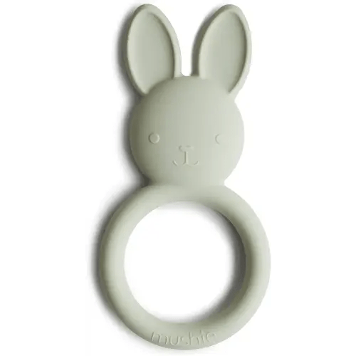 mushie Silicone Baby Teether Toy | Bunny