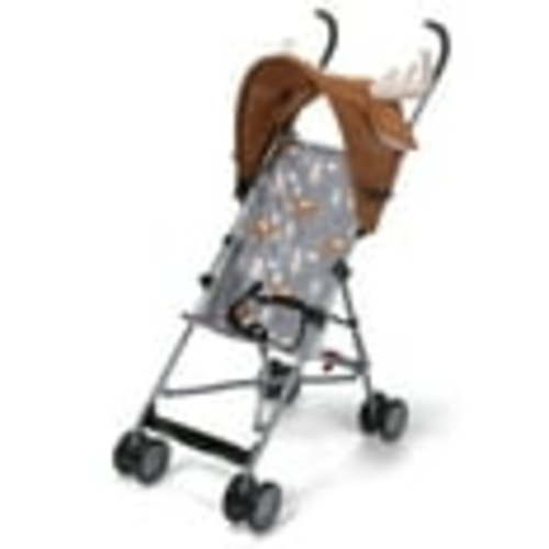 Cosco Kids Comfort Height Toddler Umbrella Stroller with Canopy, Moose, Toddler, Unisex
