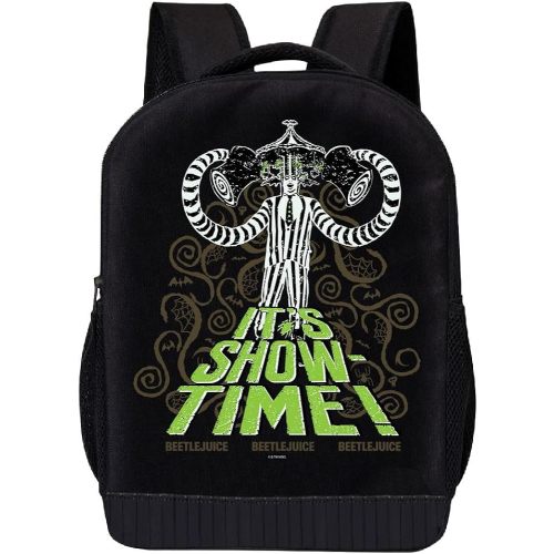 Fast Forward Beetlejuice Backpack for Boys, Girls, Adults, Men, Women, Teens | Beetlejuice Kids Backpack Toddler Backpack | Beetlejuice Backpack Bookbag Mesh Bag