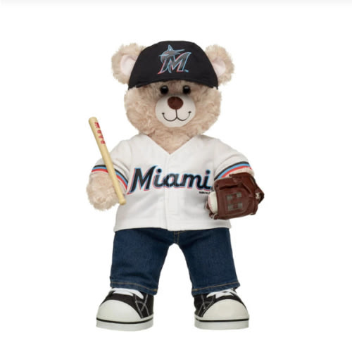 Miami Marlins™ Teddy Bear Gift Set | Build-A-Bear®