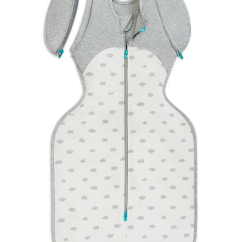 Swaddle Up™ Transition Bag 1.5 TOG Cotton White Mini Cloud