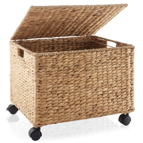 Casafield Water Hyacinth Rolling Filing Cabinet & Reviews | Wayfair