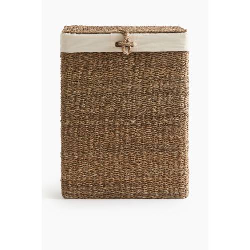 EXTRA-LARGE SEAGRASS LAUNDRY BASKET