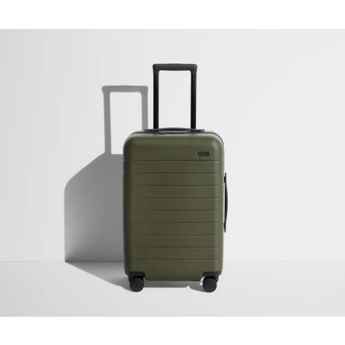 Away Luggage: The Carry-On in Olive Green