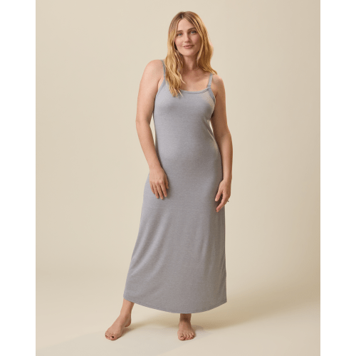 The Sunday Maternity & Nursing Maxi Dress | Sunset Pink - Kindred Bravely