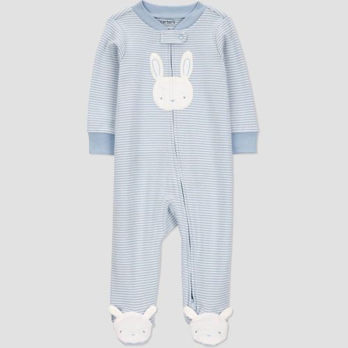 Carter's Just One You® Baby Boys' Easter Endcap Striped Bunny Sleep N' Play - Blue 3m