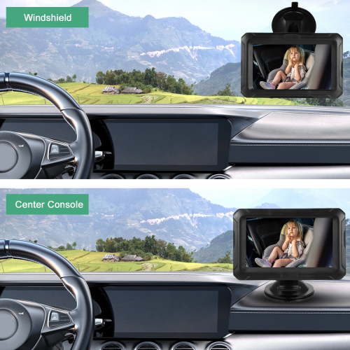 Dash Camera,Camera With Car With Car Seat Infant Car Mirror 4.3'' 1080p Car View Kids 1080p Clear View Car Mirror Wide Clear Seat Camera With Infant Camera Car 4.3'' 1080p With Wide Car Baby