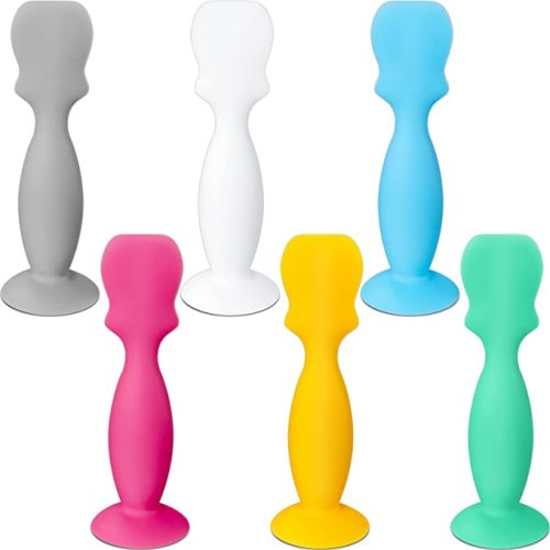 6 Pack Baby Diaper Cream Spatula Applicator Soft Silicone Baby Butt Paste Spatula Diaper Rash Cream Brush for Baby Newborn (Small)