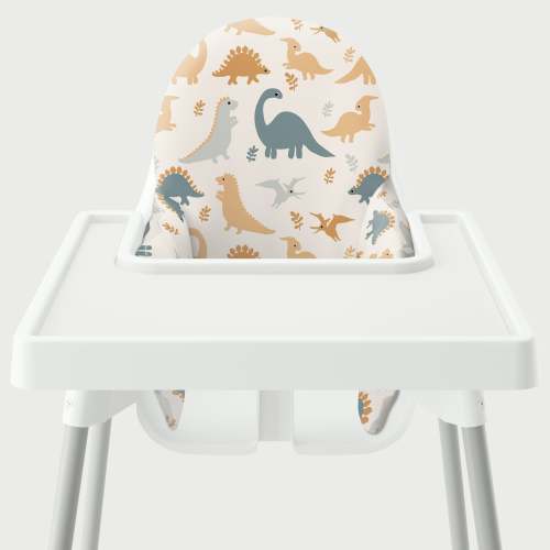 Highchair Cushion Cover - Dino Time – Yeah Baby Goods