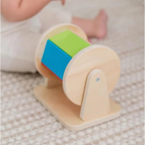 Montessori Spinning Drum - A Toy Your Baby Needs!
