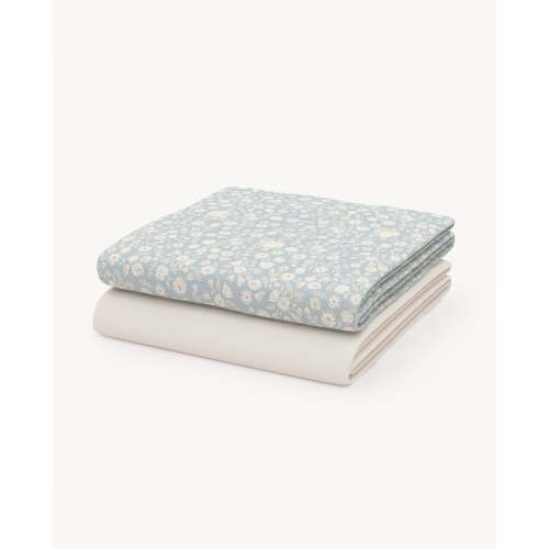 Bloom Sheet Set | Organic Crib Sheets | Nestig