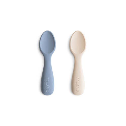 Silicone Toddler Starter Spoons 2-Pack – Tradewinds & Shifting Sand