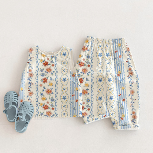 Baby Toddler 2-Piece Garden Flowers Set