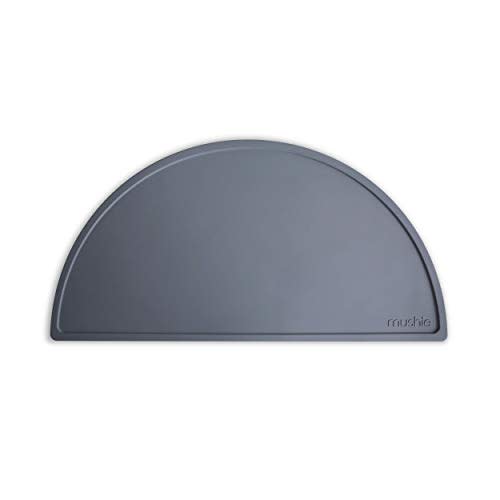 mushie Silicone Placemat for Kids | BPA-Free Non-Slip Design (Tradewinds)