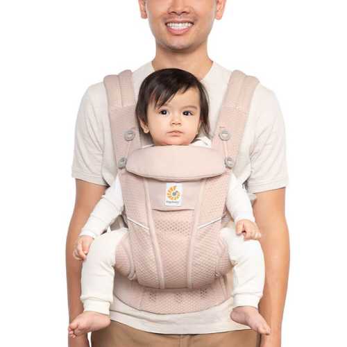 Omni Breeze Baby Carrier - 4 carry positions | Ergobaby Pink Quartz