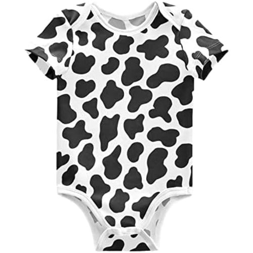 Ollabaky Unisex Baby Bodysuits Short-Sleeve Cotton Baby Clothes for Girls Boys 0-24 Months