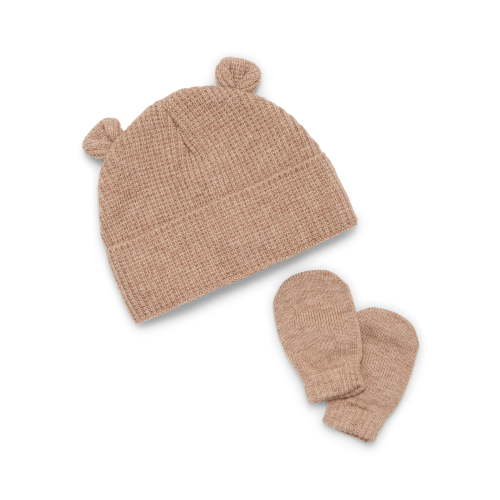 Wonder Nation Baby Beanie and Mitten Set