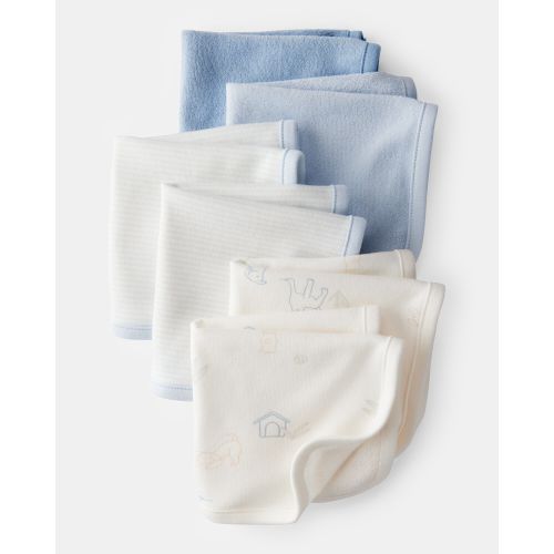 Baby Boy 6-Pack Washcloths - Blue