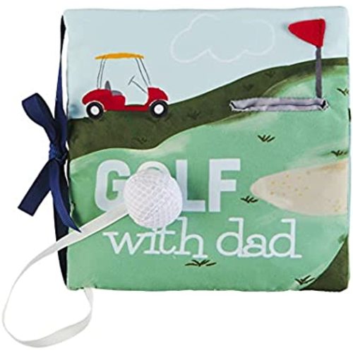 Mud Pie Children's Golf with Dad Plush Book