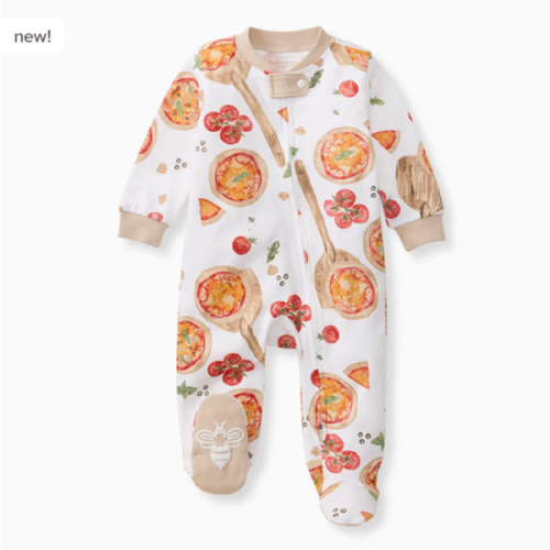 Brick Oven Pizza Organic Cotton Sleep & Play – Burt's Bees Baby