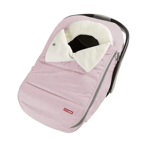 Skip Hop Winter Car Seat Cover, Stroll & Go, Pink Heather