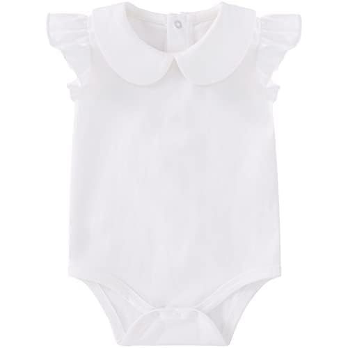 pureborn Baby Girls Boys Bodysuit Super Soft Cotton Romper 0-24 Months