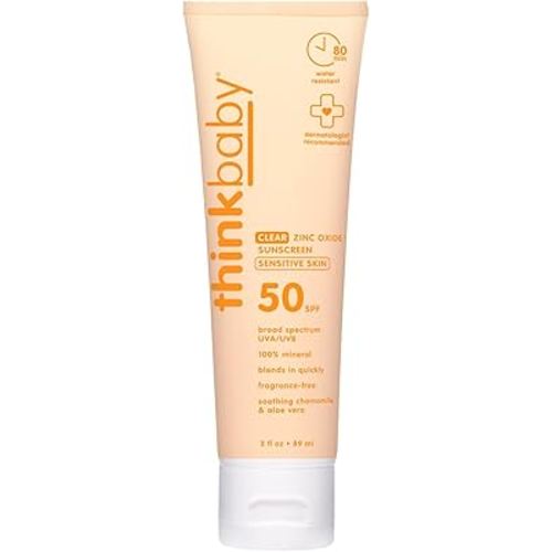 Thinkbaby Mineral Sunscreen SPF 50 3 Fl Oz