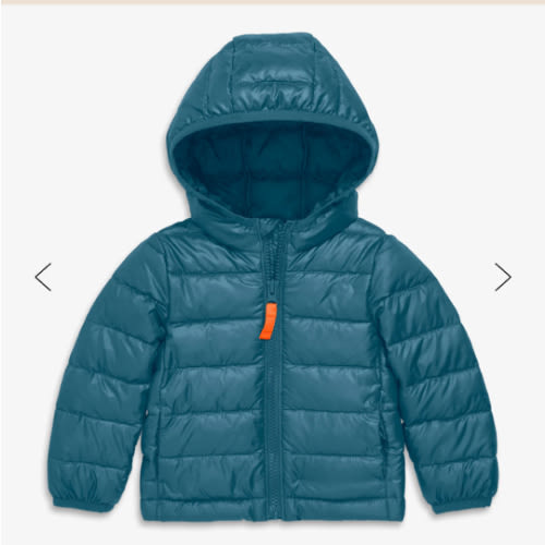 Baby lightweight puffer jacket | Primary.com