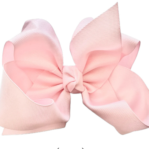 Ballerina Pink Grosgrain Bow