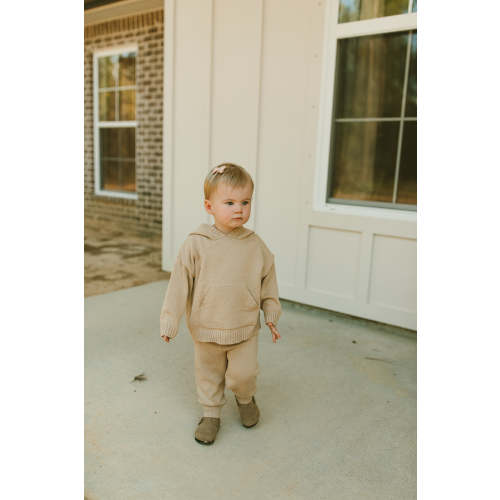 Hunter Knit Set in Beige