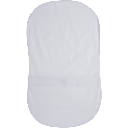 HALO Bassinet Fitted Sheet – 100% Cotton Solid White