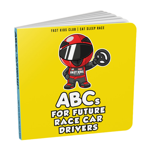 ABC Book For Future Race Car Drivers
