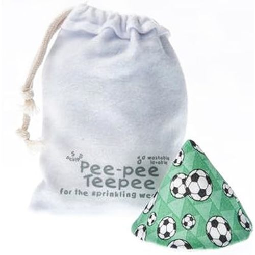 Pee-pee Teepee Soccer Green - Laundry Bag