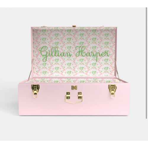 Grand Trunk - Pink - Palm Beach Paradise / Embroidery