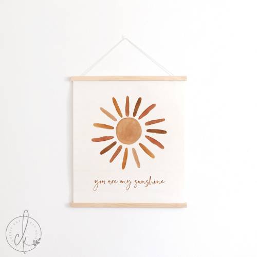 You Are My Sunshine | Fabric Wall Hanging |