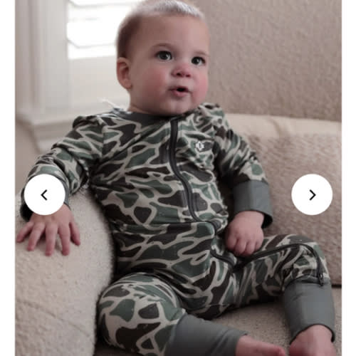 Baby Zip Up - Retro Duck Camo – BURLEBO