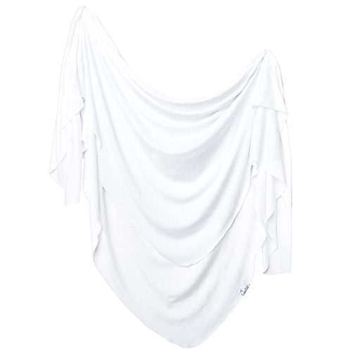 Copper Pearl Large Baby Swaddle Receiving Blanket - Dove