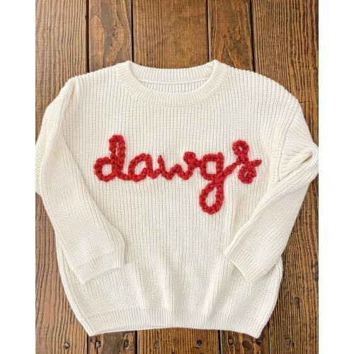 toddler UGA sweater — helvey handmade