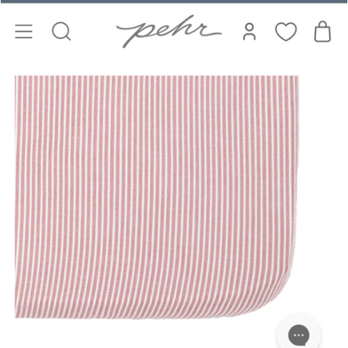 Seersucker Crib Sheet