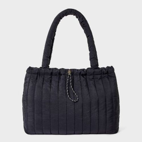 Quilted Drawstring Tote Handbag - Universal Thread™