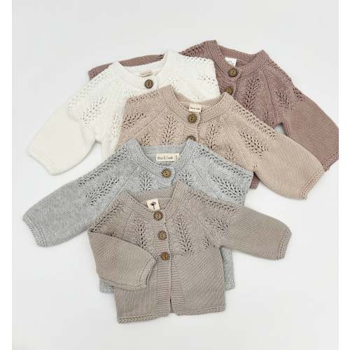 Olesya Cotton Knit Sweater – Olive and Cradle