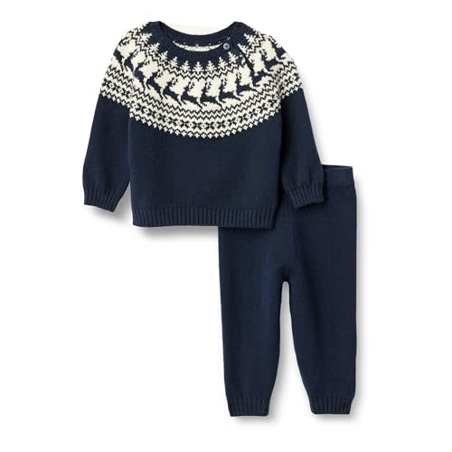 Amazon Essentials x Sofia Grainge Toddlers and Baby Boys' Sweater Set