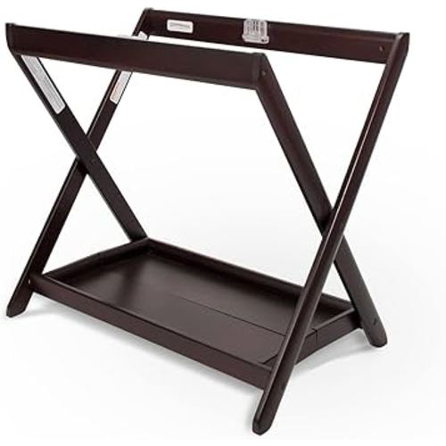 UPPAbaby Bassinet Stand / Compatible with UPPAbaby Bassinet Accessory / Quick + Secure Attachment / Espresso