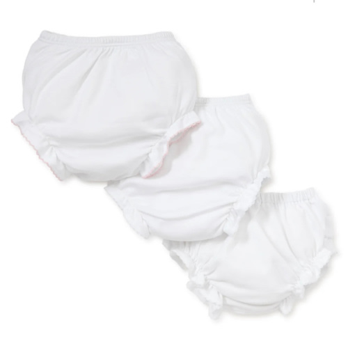 White Kissy Basics Diaper Cover Set