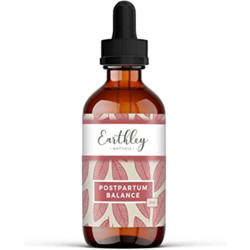 Amazon.com: Earthley Wellness Postpartum Balance, Supports and Balances Female Hormones, Supports Postpartum Recovery, Smooths Out Mood Swings (2oz) : Health & Household